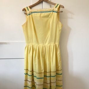 Vintage, Hand Sewn Western Summer Dress 🤠 Approximately Size Med 🌿